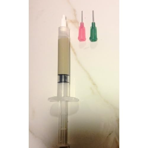 Quick-Melt Silver Solder Paste with Flux ? 1/4 oz Syringe ? Lead-Free, Cadmium-Free ? Made in USA for Jewelry Making, Electronics Repair, Metal Craft