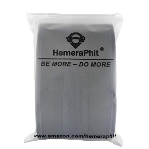 HemeraPhit Pull-Up Belt Weighted Dip Belt with Double D-Ring Chain, 200 lb Capacity
