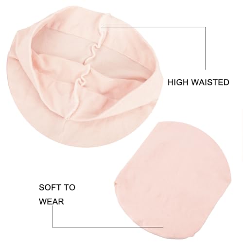 Girls' Footed Ballet Tights for Dance Class | High Waist, Opaque Coverage, Soft & Stretchy | Toddler to Teen Sizes