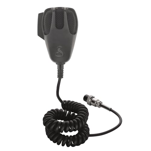Cobra HG M77 Premium Noise Canceling CB Microphone - One Size, Black