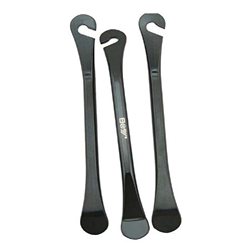 3-Piece Bicycle Tire Lever Set - Durable Carbon Steel Bike Repair Tool