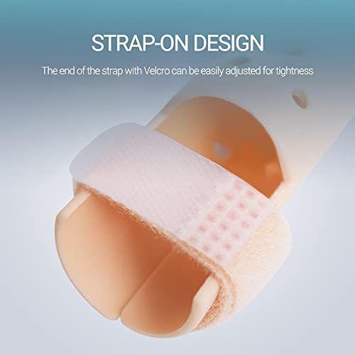 Finger Splint Brace - 2 Pieces Adjustable Support for Knuckle Protection
