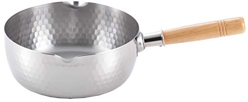 Yoshikawa Yukihira Saucepan 3 Quart – Made in Japan, Stainless Steel