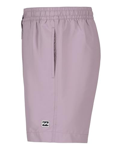 Billabong Boys' Layback 4-Way Stretch UPF 50+ Purple Ash Swim Trunks - Size 14-16