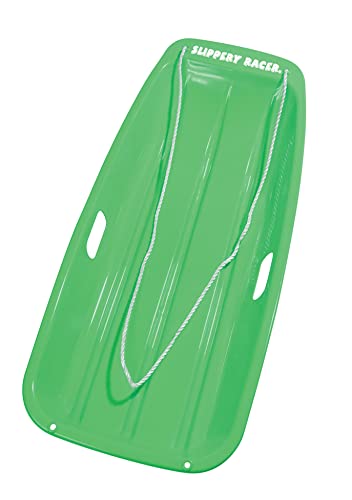 Downhill Sprinter Kids Toboggan Sled - 35 Inch - Green