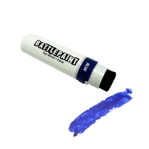 Bright Blue Eye Black Grease for Athletes and Fans - 1 Stick
