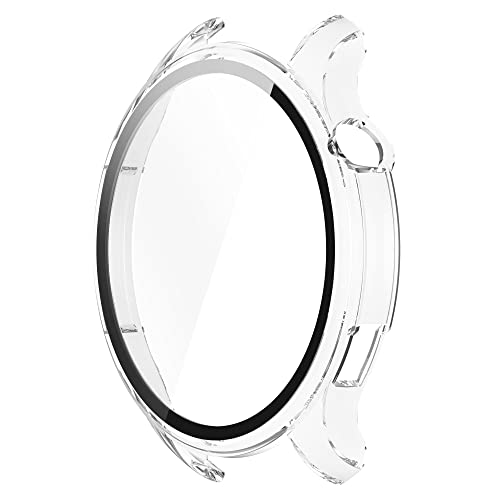 Shockproof Smart Watch Case with Tempered Glass Screen Protector - Clear