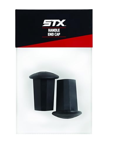 Lacrosse Stick End Caps - 2 Pack, Black