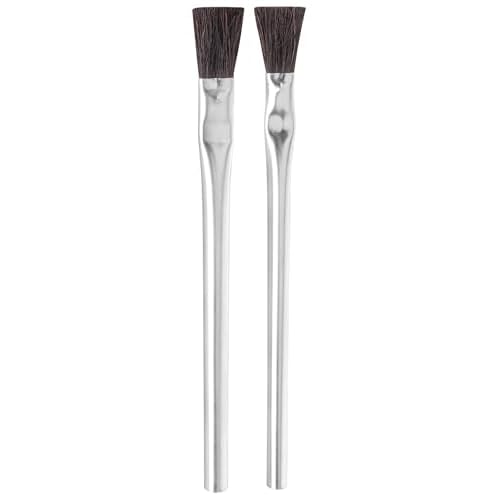 Performance Tool W1147 6" Acid Brush Set (2 Pieces) - Disposable, Horsehair Bristles, Sturdy Metal Handles