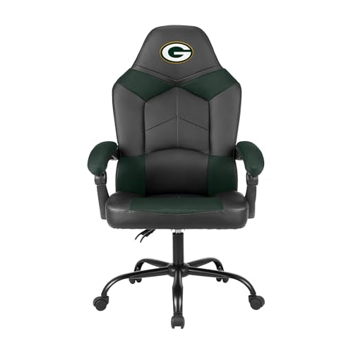 Oversized Office Chair - Green Bay Packers - Black