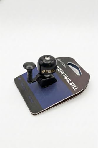 Clip-On Running Bell - Hands-Free Wearable, Ultralight Copper & Aluminum, Black