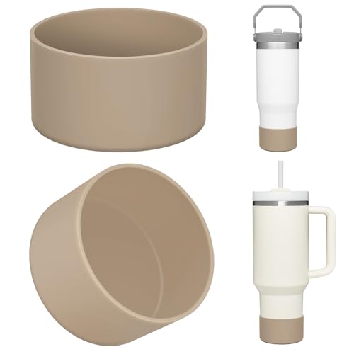 Silicone Boot Bumper for Stanley Quencher Tumblers - Khaki