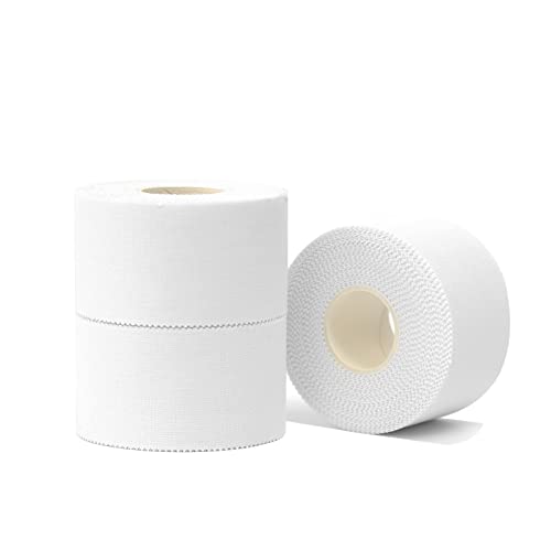 Breathable Athletic Tape - 3 Pack, 1.5 inch x 10 yds - White
