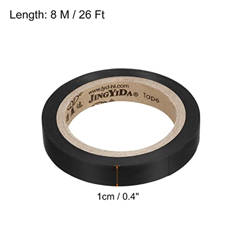 Black Grip Finishing Tape - PVC Racket Accessories, 2 Pcs