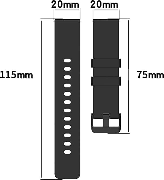 Silicone Sport Replacement Wristbands for Garmin Smartwatches