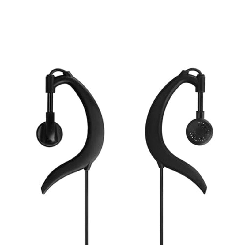 Retevis Hands Free Two Way Radio Headset with Mic, VOX, Coil, G-Type Earhook, for RT22 RT68 RT21 H-777, Compatible with Pxton, Baofeng BF-888S, Kenwood Walkie Talkie, Walkie Talkie Earpiece(2 Pack)