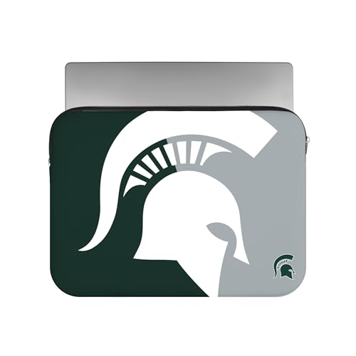 15-Inch Laptop Sleeve Case - Michigan State Spartans Logo