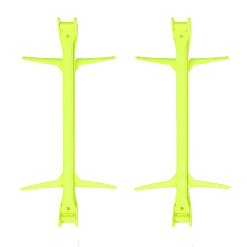 Adjustable Soccer Training Hurdles - 2 Pack Speed Aids, Yellow