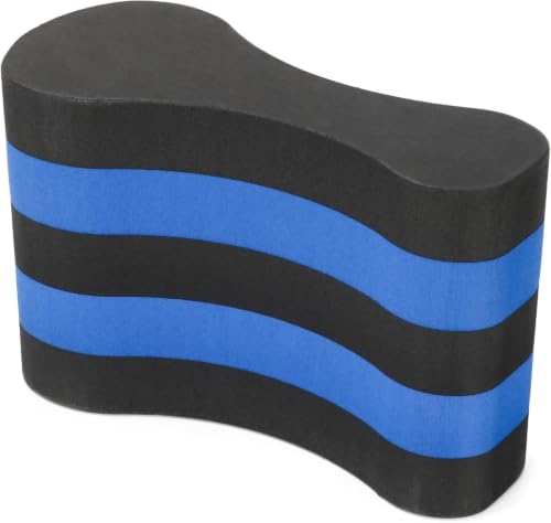 Pull Buoy EVA 5-Layer Leg Float for Swimming Training - Black (UNAOIWN)