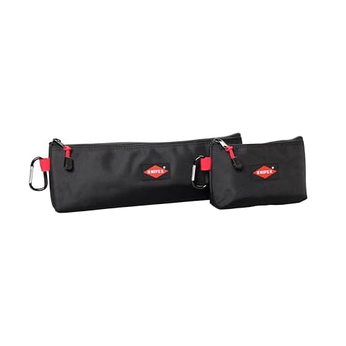 KNIPEX Tools 9K 00 80 179 US Zipper Tool Bag 2-Pack, Empty