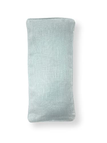 Organic Linen Eye Pillow - Sage (Unscented) for Relaxation & Yoga