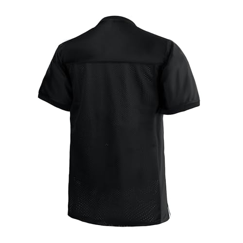 Adult Black Mesh Football Jersey Practice Sports Uniform Small TRIVINKIN