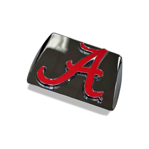 Chrome Hitch Cover with Washington Commanders Emblem - 3.4"x4"