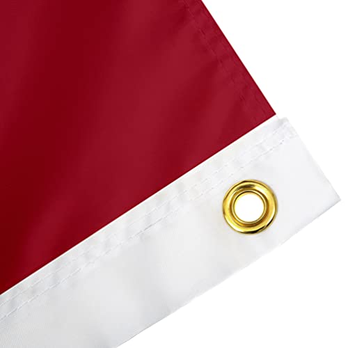 Indiana University Hoosiers Flag - 3x5 Ft Red, Single-Sided