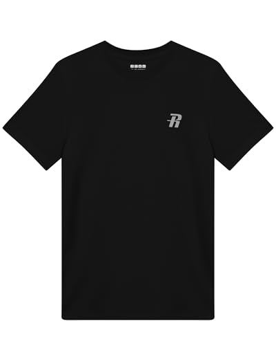 Boys UPF 50+ Short Sleeve Swim Shirt - Quick Dry Rashguard - XX-Large Black