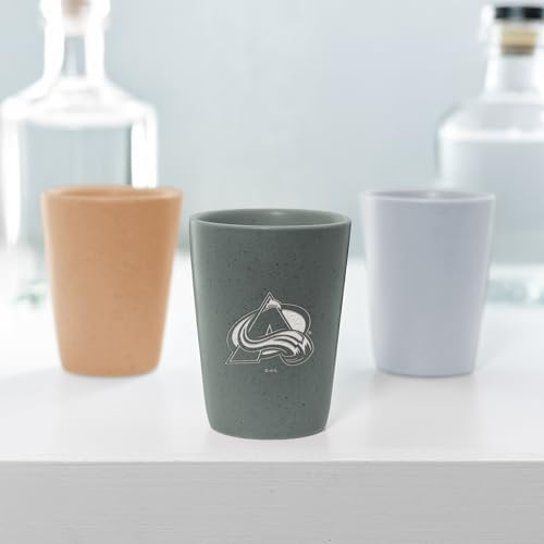 Ceramic Shot Glass - Colorado Avalanche - 2 oz
