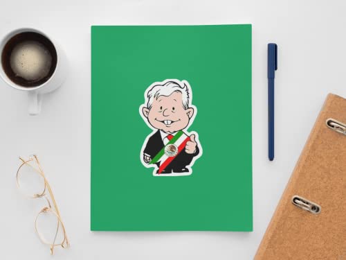 Amlo Lopez Obrador Precision Cut Decal - 2-Pack, 5.5x3.3