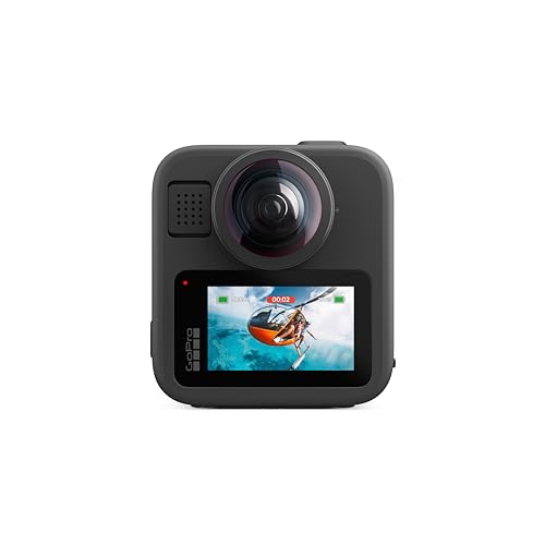 Waterproof 360 Action Camera with Touch Screen - 8K Video