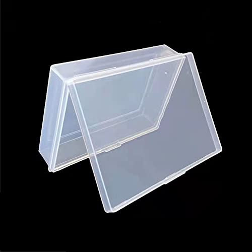 Clear Plastic Playing Card Cases - 4 Pcs Deck Holders