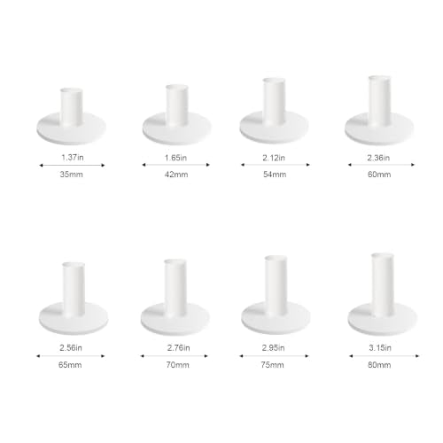 Rubber Golf Tees for Mats, 8 Pcs, Driving Range Hitting Mats