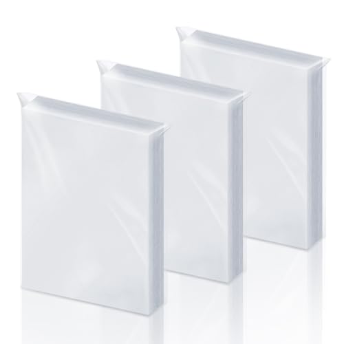 300 Clear Trading Card Sleeves - Standard Size Protective Card Protectors