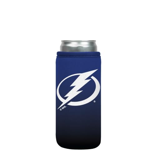 CanSok NHL Hockey Sleeve - Tampa Bay Lightning, 12oz Slim Can Cover