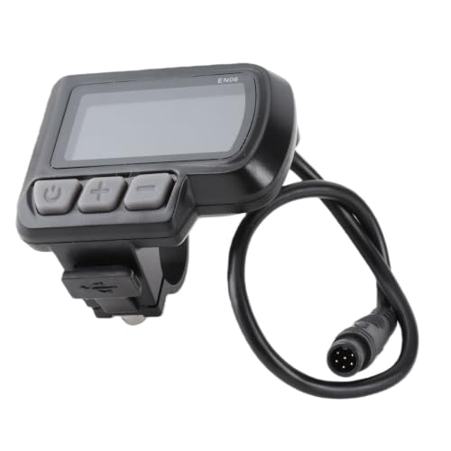 LCD Electric Bike Display Meter for 22.2mm Handlebar - 24V 36V 48V 60V