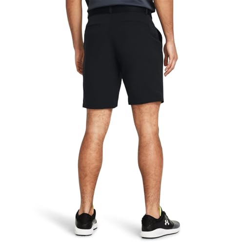 Under Armour Men's Tech Golf Shorts 30 Black/Gray - 11" Inseam, 4-Way Stretch, Moisture-Wicking