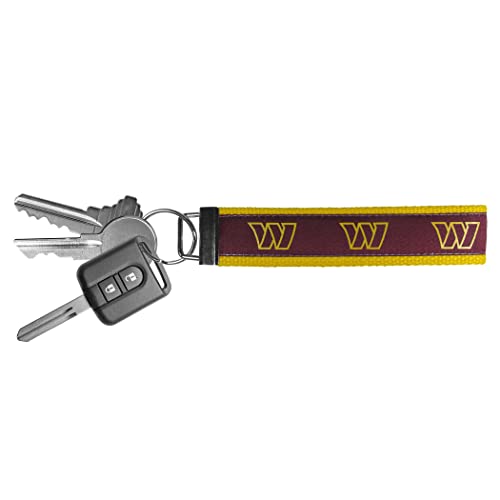 Washington Commanders Key Chain - Team Colors, 7.75 Inches