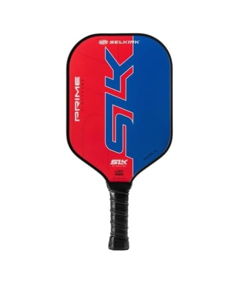 Selkirk SLK Prime Max Premium Pickleball Paddles Set of 2 | Fiberglass Face & x4 Polymer Core | Complete Pickleball Set with 2 Prime Max Pickle Ball Rackets, 3 Pro S1 Balls, and SLK Zipped Carry Bag