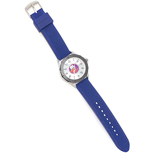 Georgia Bulldogs Men's 42mm Watch with Black Silicone Strap