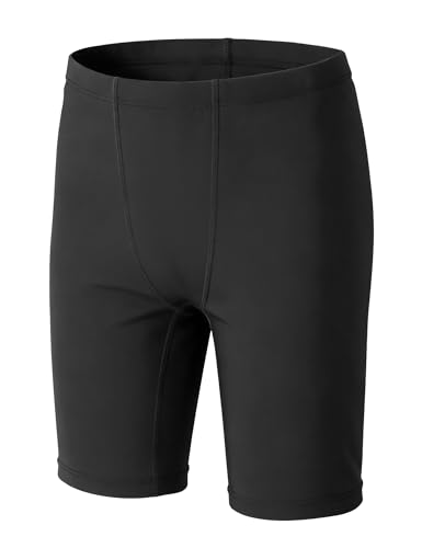 Boys Swim Jammers - Competitive Swim Trunks, 5-6 Years - Black
