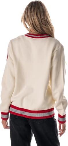 Ohio State Jacquard V-Neck Sweater - XX-Large