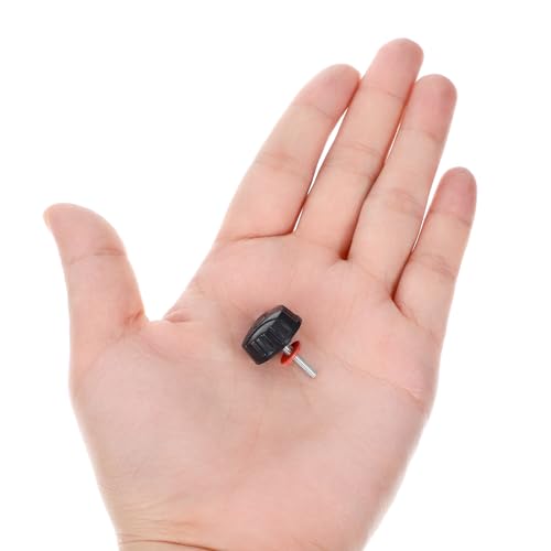 5pcs Universal Fishing Reel Handle Screw Caps and Nuts - Black
