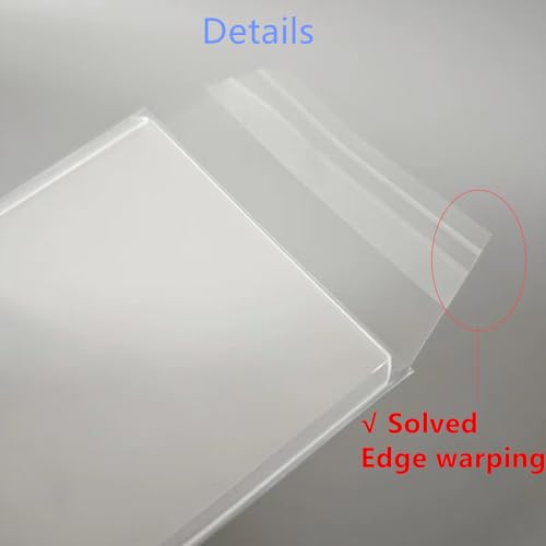 200PCS Resealable Card Sleeves for Magnetic Holders 35PT-130PT