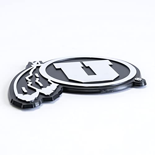 Toronto Maple Leafs 3D Auto Emblem - 5-Inch Weather-Resistant Chrome Decal