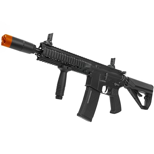 Electric Airsoft AEG Sport Starter Pack - 10" Polymer, Black
