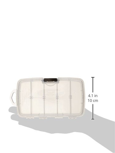 Double-Sided Tackle Box with 10-20 Adjustable Compartments - One Size