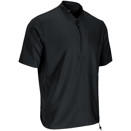 CHAMPRO Men's Woven Warm-Up Jacket 4X-Large Black