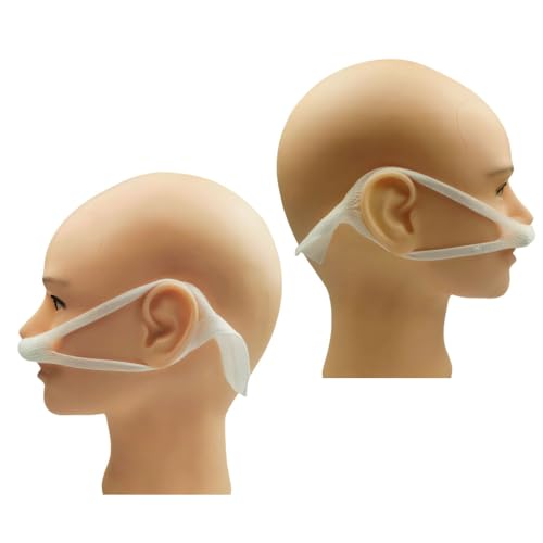 Elastic Nose Bandage Holder - 2 Pack Stretchy Mesh Pads